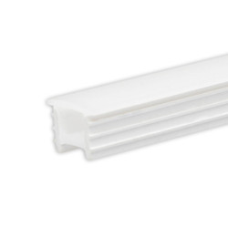 FLEX-COVER10 Twist+Bend, Silikon, opal, 45% Transm., 20m Rolle