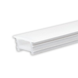 FLEX-COVER16 Twist+Bend, Silikon, opal, 45% Transm., 5m Rolle