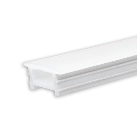 FLEX-COVER16 Twist+Bend, Silikon, opal, 45% Transm., 5m Rolle