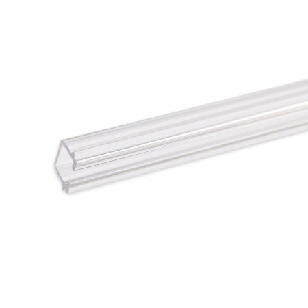 Gardinen-Inlay klar, Innenformat B:9.7 H:6.5mm Schlitz 6mm, 200cm
