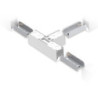 T-Verbinder für Aufbau/Hängeleuchte LINKLINE50 weiß