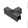 T-Verbinder für Aufbau/Hängeleuchte LINKLINE50 schwarz