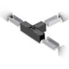 T-Verbinder für Aufbau/Hängeleuchte LINKLINE50 schwarz