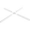 X-Verbinder für Aufbau/Hängeleuchte LINKLINE50 weiß