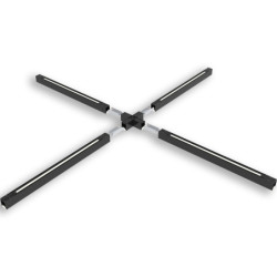 X-Verbinder für Aufbau/Hängeleuchte LINKLINE50 schwarz