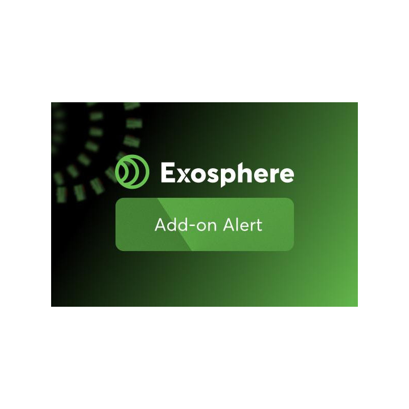Exosphere Add-on Alert (1000 SMS)