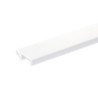 LED Regalkantenprofil FURNIT10 SHELF, 19mm, Aluminium, weiß, RAL9010