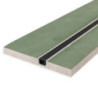 Plaster 10 One Gipskarton-Feuchtraumplatte 12.5mm, mit Profileinsatz inkl. Schutzcover, 200cm