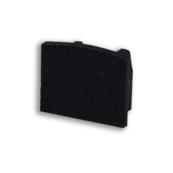 Endkappe EC225 für Profil MAXI-AB V2 schwarz, 1 STK
