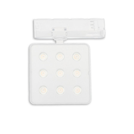 3-Phasen Schienenstrahler MATRIX, 20W, 40°, weiß, 4000K, UGR unter 19