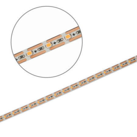 LED CRI930 MiniAMP Flexband, 24V DC, 7W, IP20, 3000K, 500cm, Kabel beids. + maleAMP, 120 LED/m