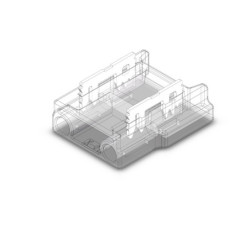 Kontakt-Kabelanschluss (max. 5A/0,5qmm) K2-210 für 2-pol. IP20 Flexstripes mit Breite 10mm