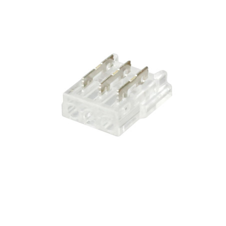 Kontakt-Kabelanschluss (max. 5A/0,5qmm) K2-310-V1 für 3-pol. IP20 Flexstripes mit Breite 10mm