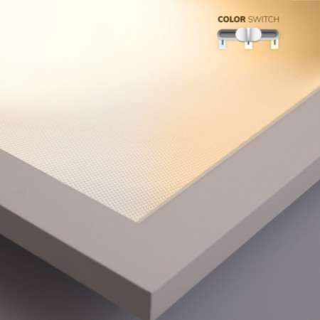 LED Panel Infinity Line 625 UGR unter 19 4H/8H, CRI80, 36W, ColorSwitch 3000|4000|6000K