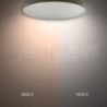 LED Hängeleuchte UGR unter 19 2H, weiß, 60W|70W, IP42, DN800, 2700|3000|4000K, dimmbar, exkl. Kabel
