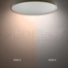 LED Hängeleuchte UGR unter 19 2H, weiß, 80W|100W, IP42, DN1000, 2700|3000|4000K, dimmbar, exkl. Kabel