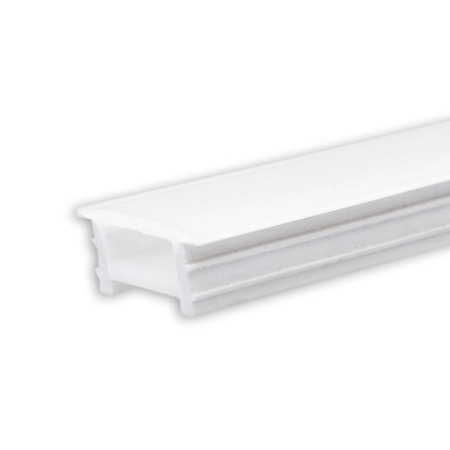 FLEX-COVER16 Twist+Bend, Silikon, opal, 45% Transm., 5m Rolle