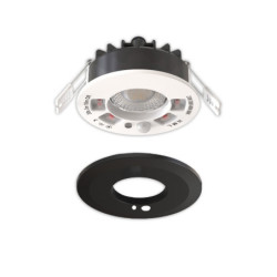 LED Einbaustrahler Vario-68 mit PIR-Sensor 6W, 60°, 2700|3000|4000|6000K, IP65, CRI90, schwarz