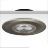 LED Einbaustrahler PC68 IP44, brushed, 5W, 38°, warmweiß, 3 Stufen dimmbar, korrosionsbeständig