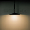 Track48 Hängeleuchte Shade 5,5W, 120°, 48V DC, schwarz, 3000K, DALI dimmbar