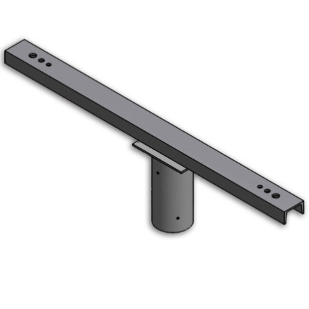 Traverse mit Zopfmaß 89/108mm für 2 Flutlichter