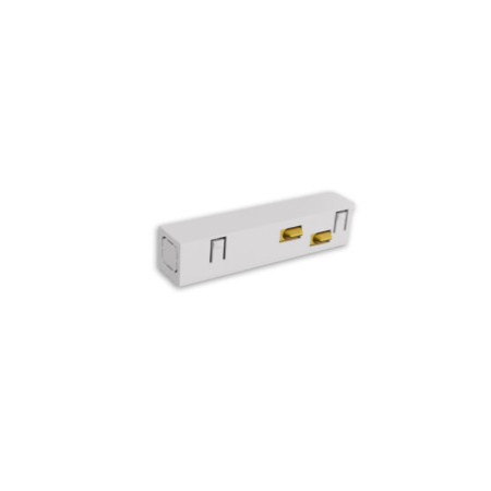 Track48 Strom Ein-/Ausspeiser Schraubklemme, weiß, max. 6A, 4-polig (+|-|DALI+|DALI-)