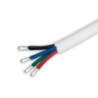 NeonPro Rundkabel 4-polig für LED-Flexband NeonPro, 4x0,33mm², 6mm AD, für 1313 und 1616 Neon