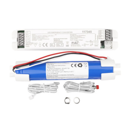 Notstrom-Akkumodul LiFePO4 EL-T Selftest 3000mAh, 5W (20-300 V)