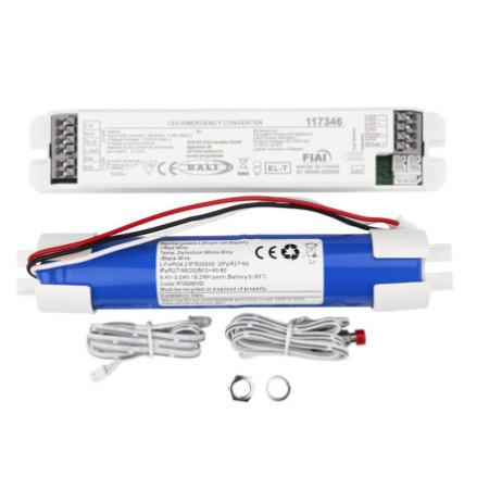 Notstrom-Akkumodul LiFePO4 EL-T Selftest 3000mAh, 5W (20-300 V), DALI DT1