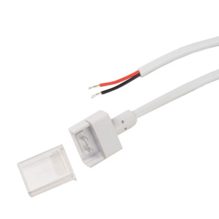 Kontakt-Kabelanschluss 200cm O1-212 für 2-pol. IP68 Flexstripes mit Breite 12mm und Pitch über 8mm