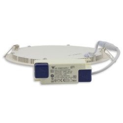 LED Downlight, 24W, rund ultraflach weiß, 300mm, ColorSwitch 3000|3500|4000K, dimmbar