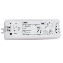 0/1-10V Input, PWM-Dimmer, 1 Kanal, 12-36V DC 8A, 48V DC 4A