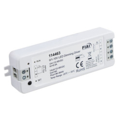 0/1-10V Input, PWM-Dimmer, 1 Kanal, 12-36V DC 8A, 48V DC 4A