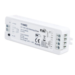 0/1-10V Input, PWM-Dimmer, 1 Kanal, 12-36V DC 8A, 48V DC 4A