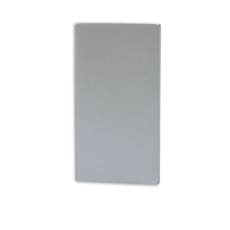 Endkappe EC113 silber für LAMP30 V1+V2 mit U-COVER63, 2 Stück, mit Lichtfalle