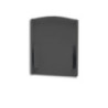 Endkappe EC114 schwarz für LAMP30 V1+V2, 2 Stück, mit Lichtfalle
