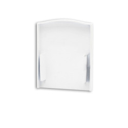 Endkappe EC114 weiß für LAMP30 V1+V2, 2 Stück, mit Lichtfalle