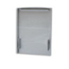 Endkappe EC115 silber für LAMP40, 2 Stück, mit Lichtfalle