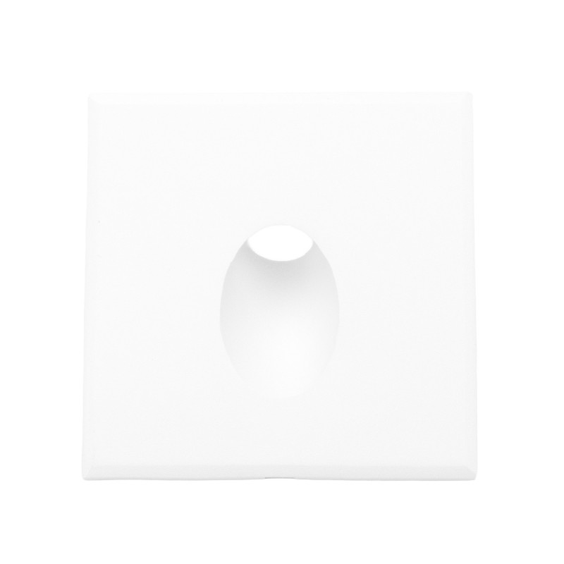 Cover Aluminium eckig 1 weiß für Sys-Wall68