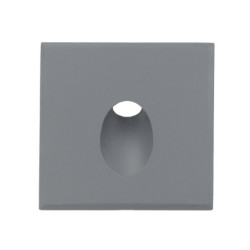 Cover Aluminium eckig 1 dunkelgrau für Sys-Wall68