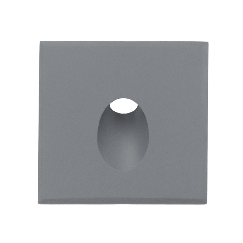 Cover Aluminium eckig 1 dunkelgrau für Sys-Wall68