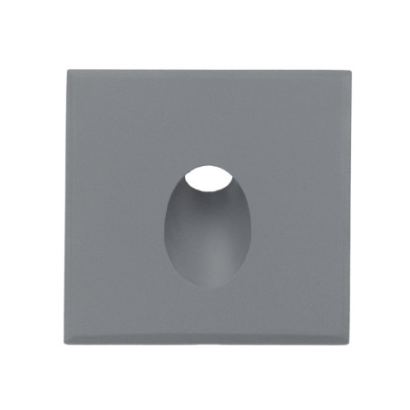 Cover Aluminium eckig 1 dunkelgrau für Sys-Wall68