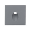 Cover Aluminium eckig 1 dunkelgrau für Sys-Wall68