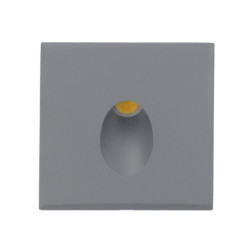 Cover Aluminium eckig 1 dunkelgrau für Sys-Wall68