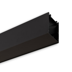 LINKLINE50 Blindbalken, 120cm, schwarz, durchverdrahtet, inkl. blickdichtem Cover, ohne Endkappen