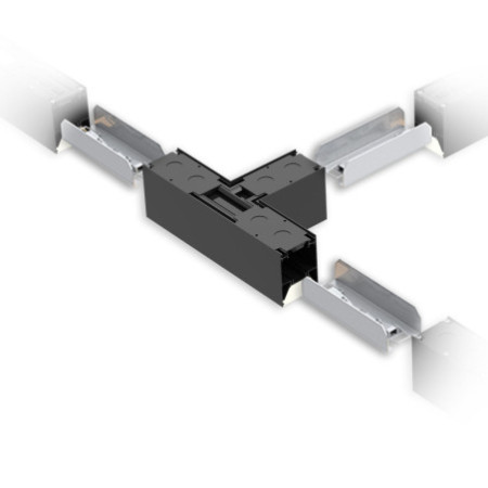 T-Verbinder für Aufbau/Hängeleuchte LINKLINE50 schwarz