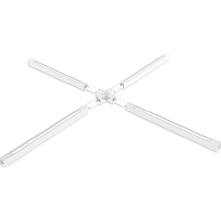 X-Verbinder für Aufbau/Hängeleuchte LINKLINE50 weiß