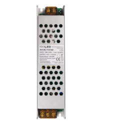 LED Trafo 12V/DC, 0-200W, Gitter, flach
