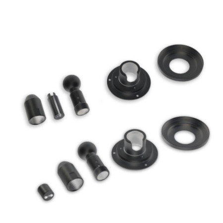 SKYFLEX LED Spannsystem (SET ohne Stahlband), schwarz