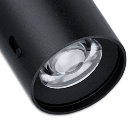 Track48 Schienenstrahler SELECT 8W UGR unter 19, 18°-50°, schwarz, ColorSwitch 2700-5000K